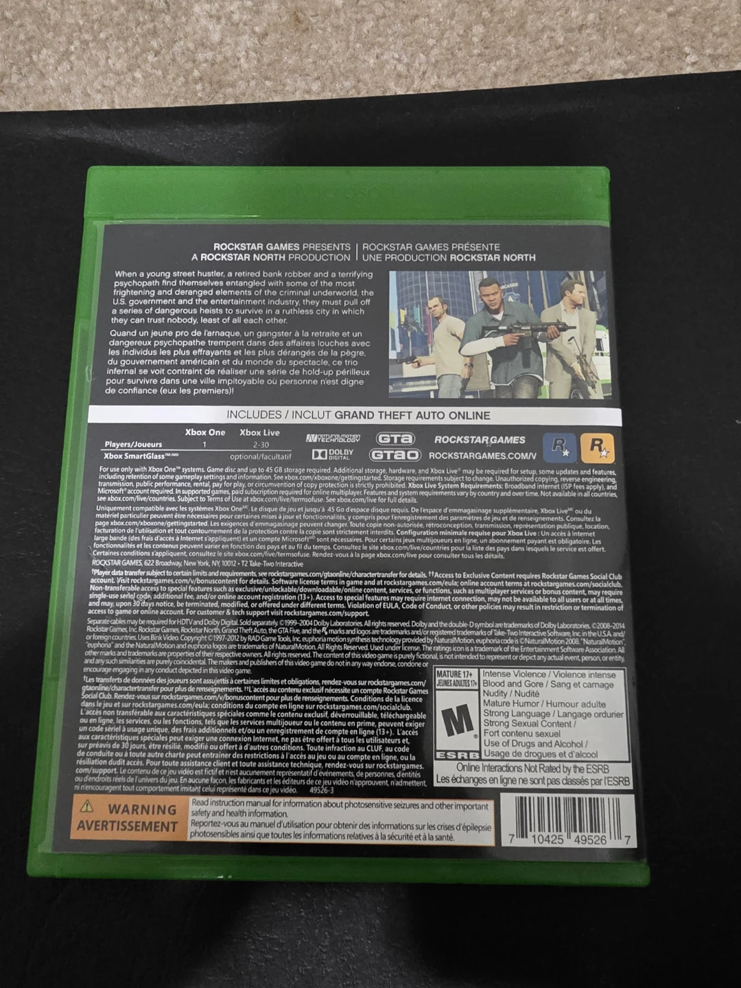 Grand Theft Auto V for Xbox One - photo 3
