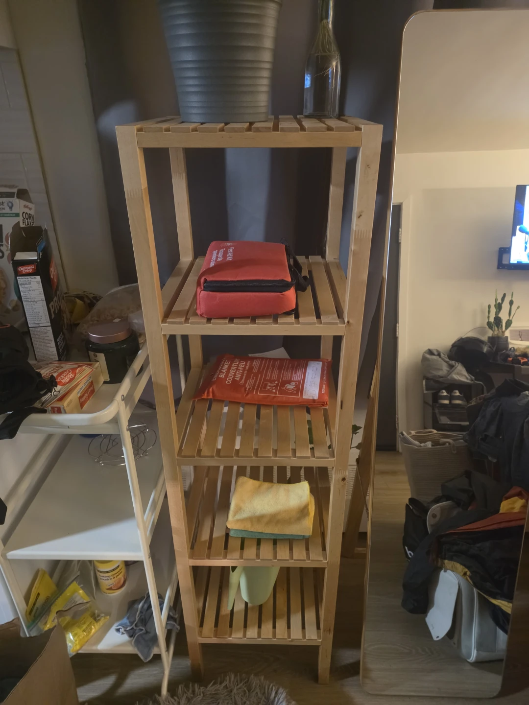 IKEA Molger Wooden Shelf Unit