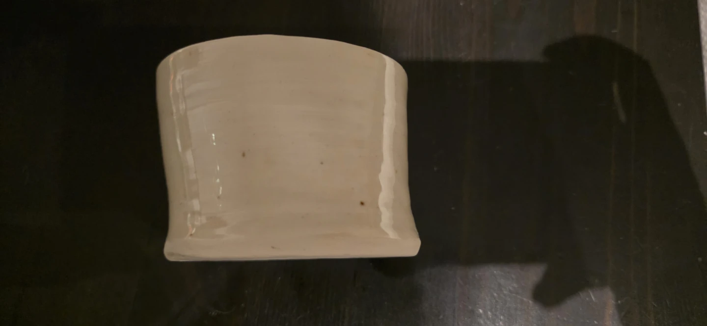 Handmade Off-White Ceramic Cup