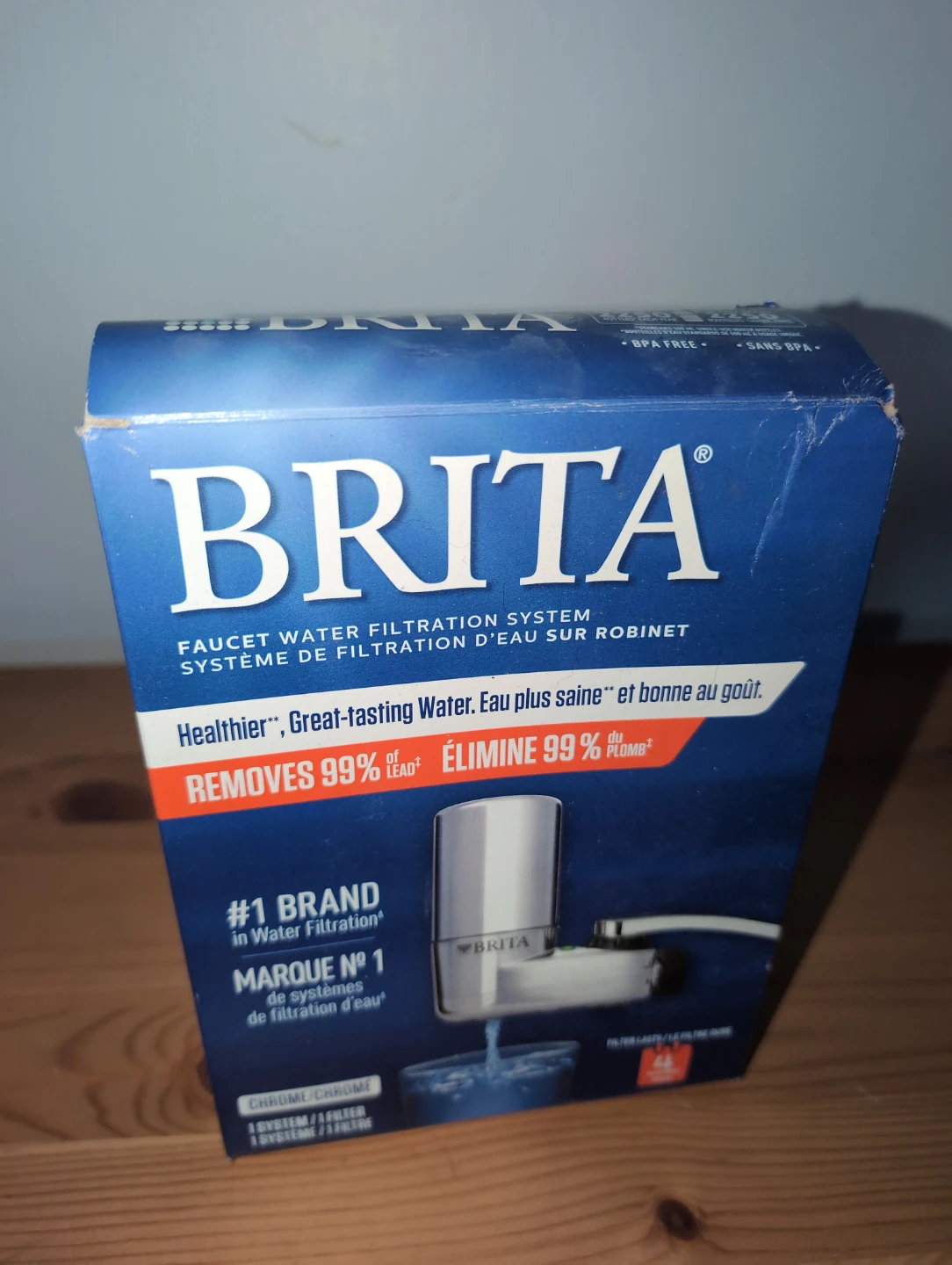 Brita Faucet Water Filtration System - Chrome