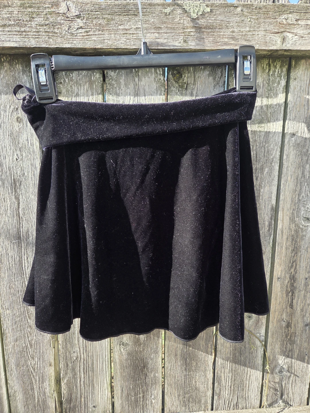 Talbots Kids Black Velvet Skirt - photo 2
