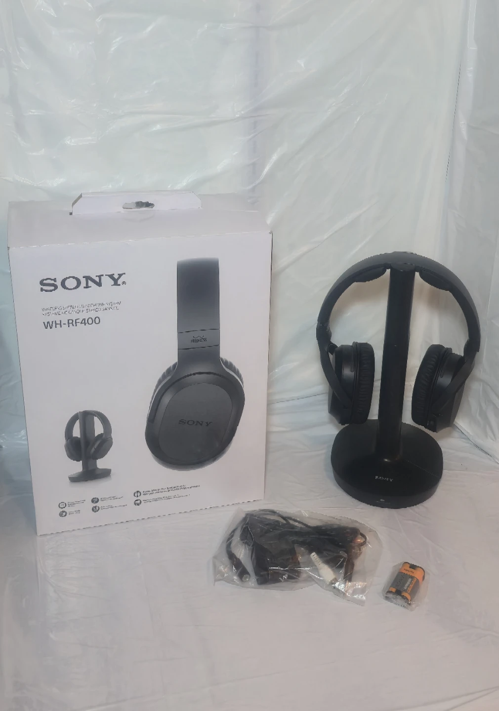 New Sony WH-RF400 Wireless Stereo Headphone System