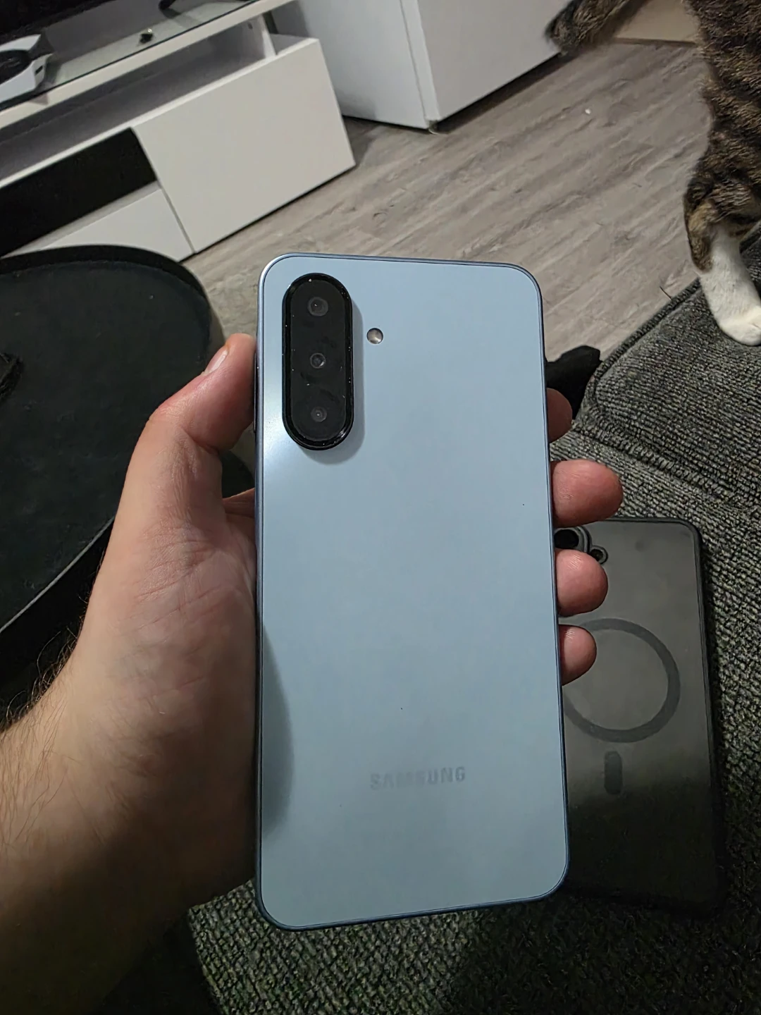 Samsung Smartphone Light Blue - photo 4