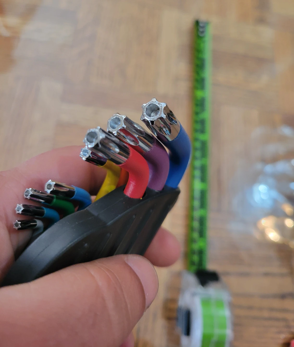 Brand new Color-Coded Star Bit Torx Key Set - photo 2