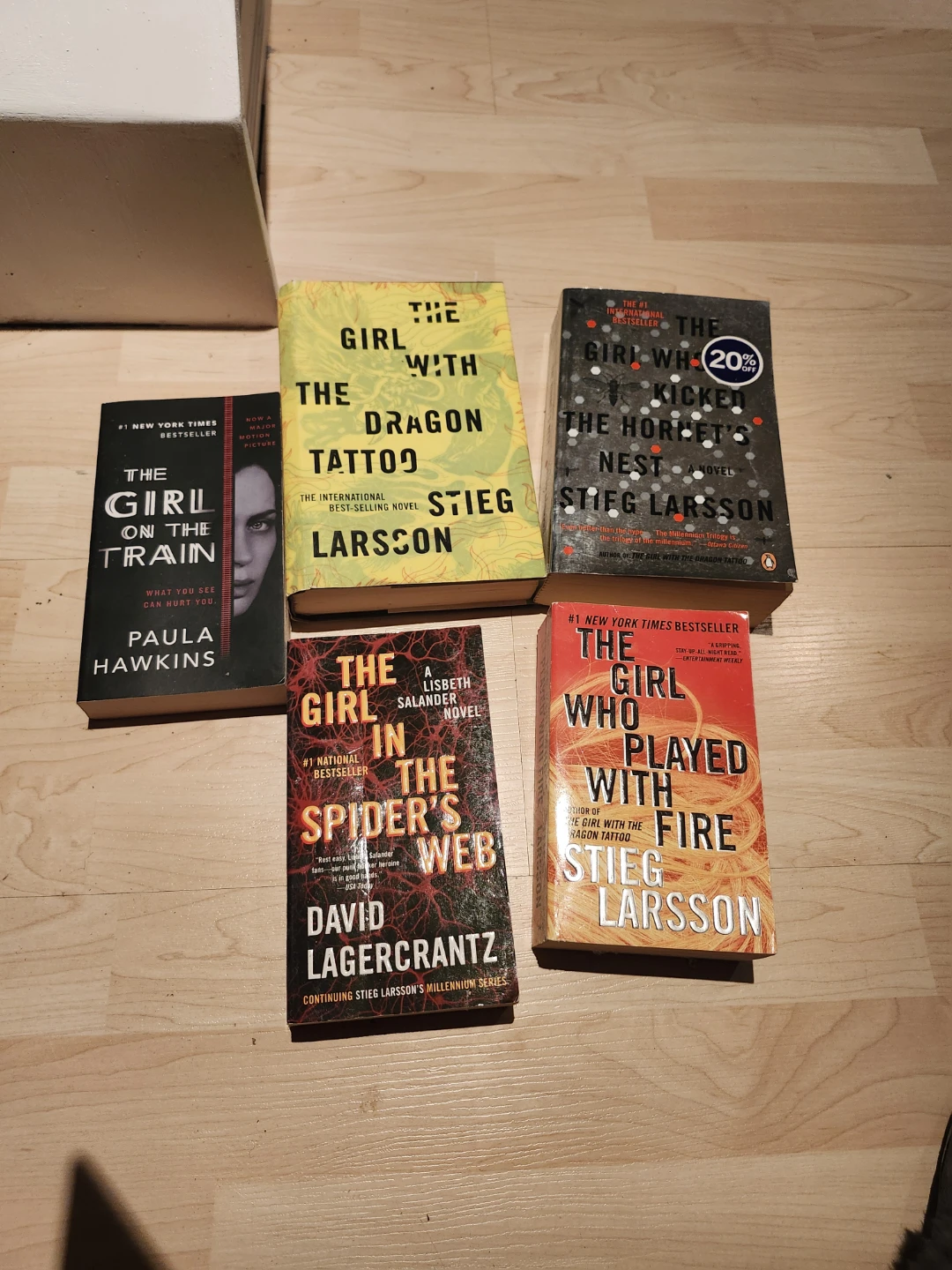 Set of 5 Mystery Thriller Novels