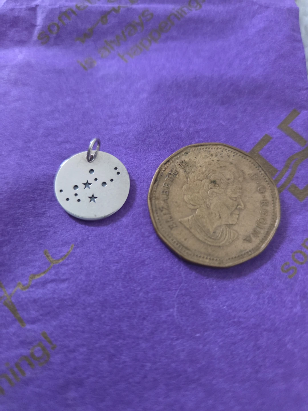 Virgo-Sterling Silver 925 Constellation Charm - photo 2