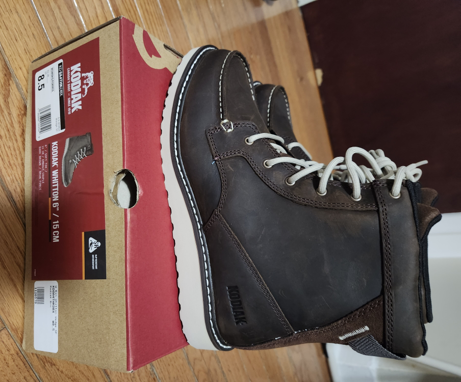 Kodiak Womens Brown Leather Boots - photo 4
