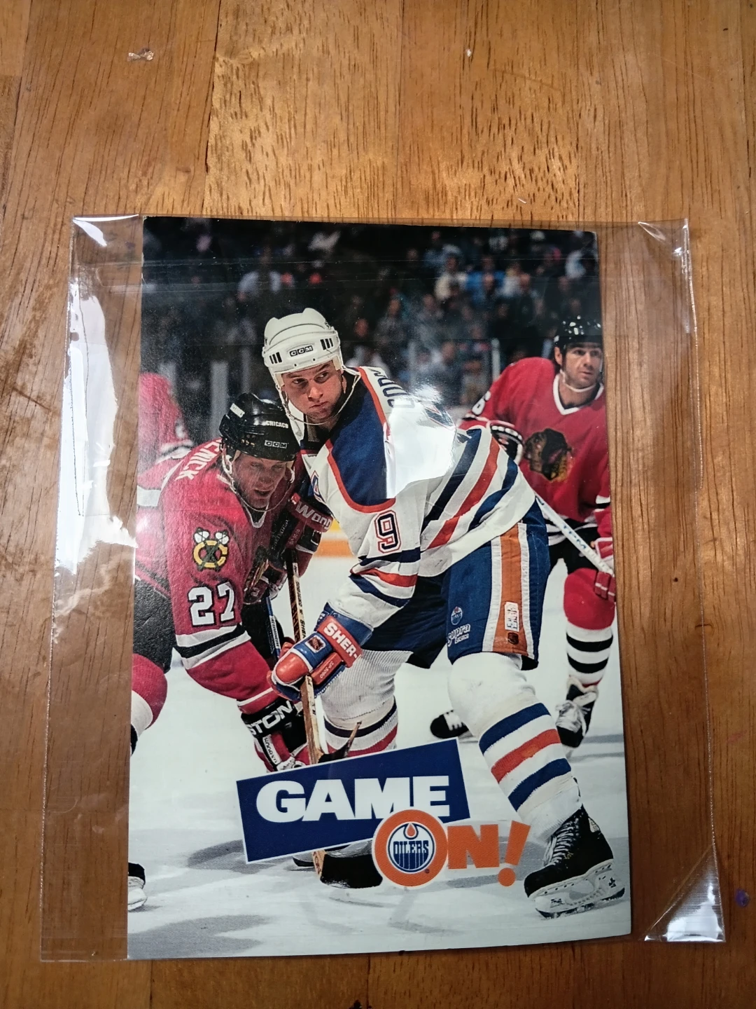 Edmonton Oilers Game On! Collectible Card