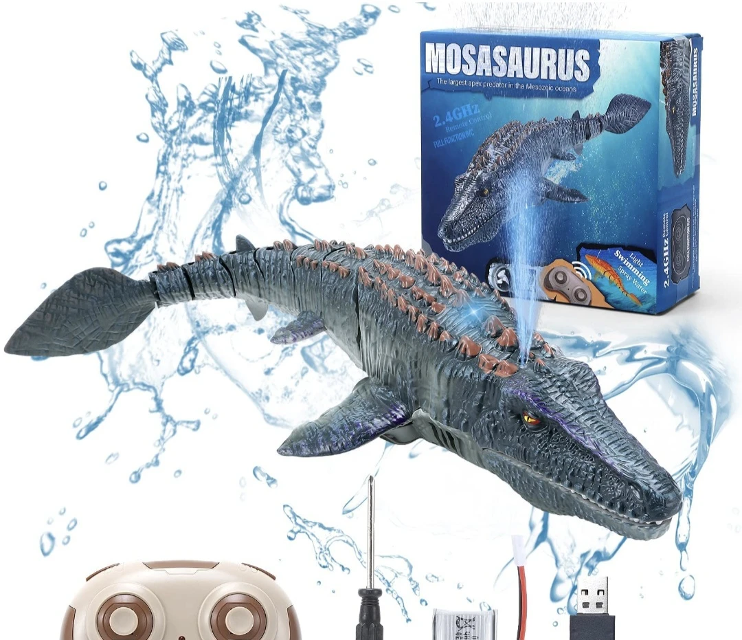 Remote Control Mosasaurus Water Toy - photo 2