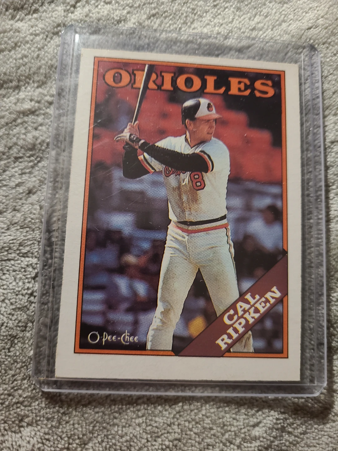 1988 O-Pee-Chee Cal Ripken Jr. Baseball Card #74