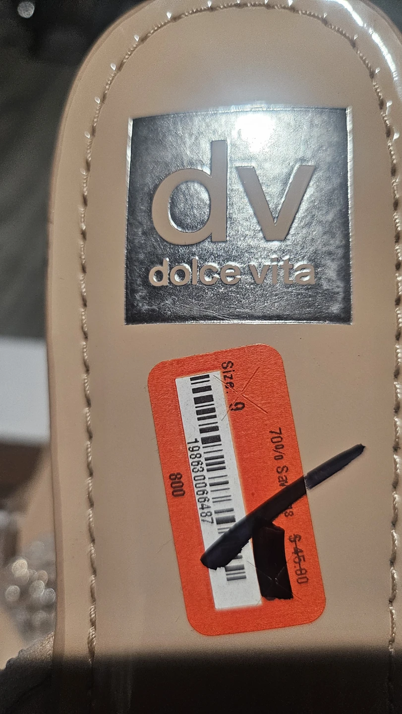 DV Dolce Vita Nude Rhinestone Sandals - photo 4