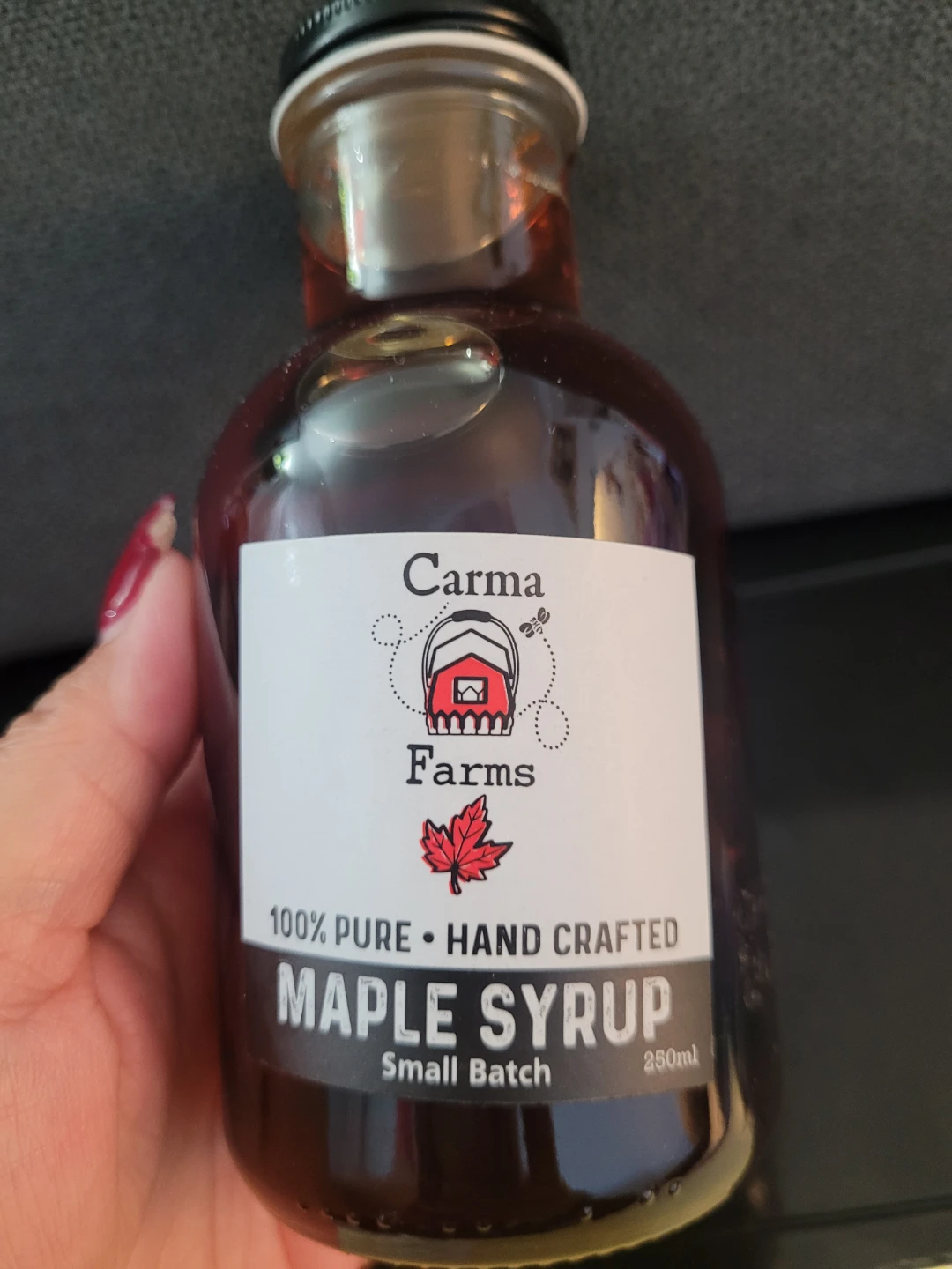 Carma Farms 100% Pure Maple Syrup 250ml