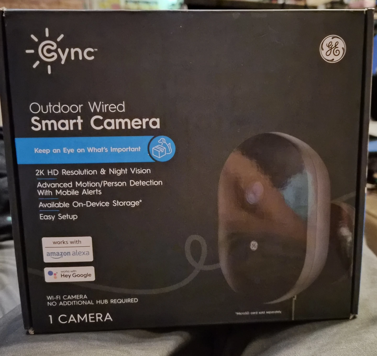 Cync Outdoor Wired Smart Camera - NEW IN BOX - photo 2