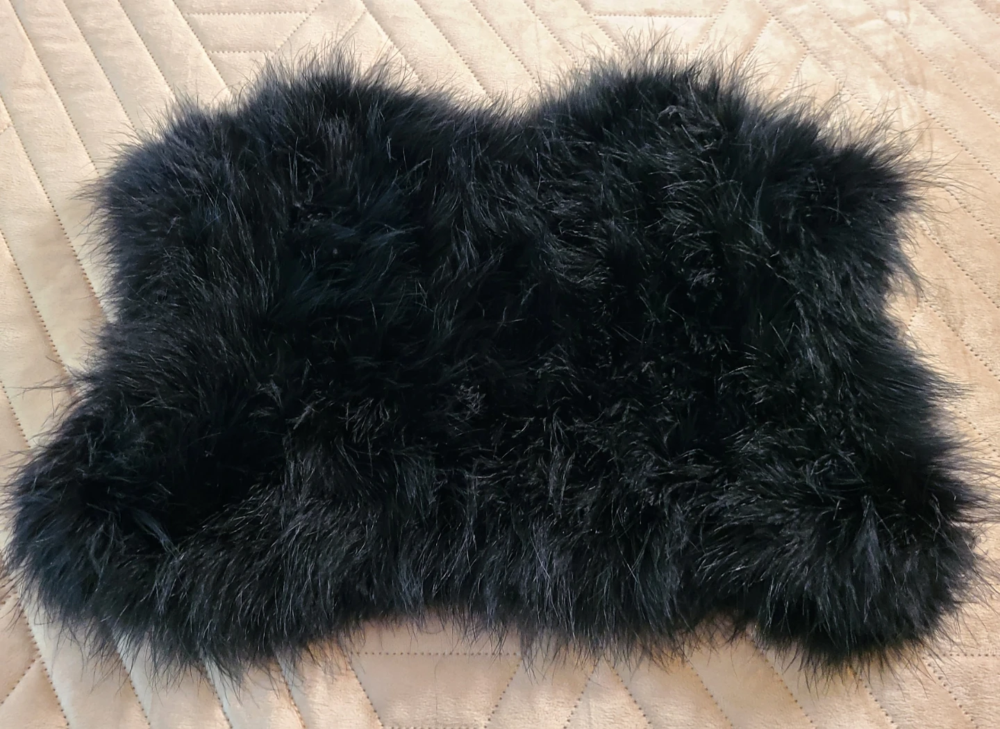 Guess by Marciano black feather shrug - photo 2