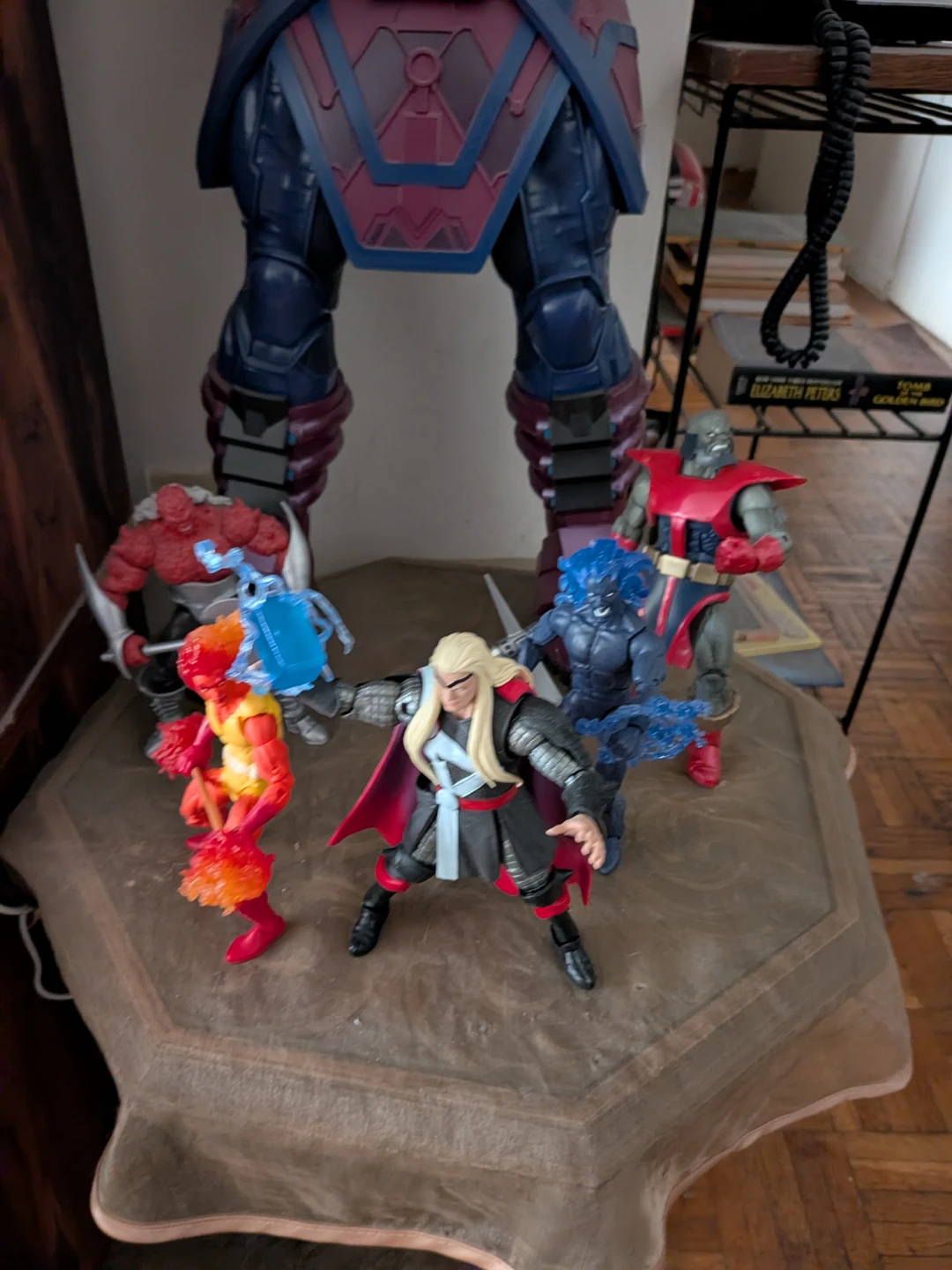 Pre-owned Marvel Legends Haslabs Galactus with 5 Harold's - photo 3