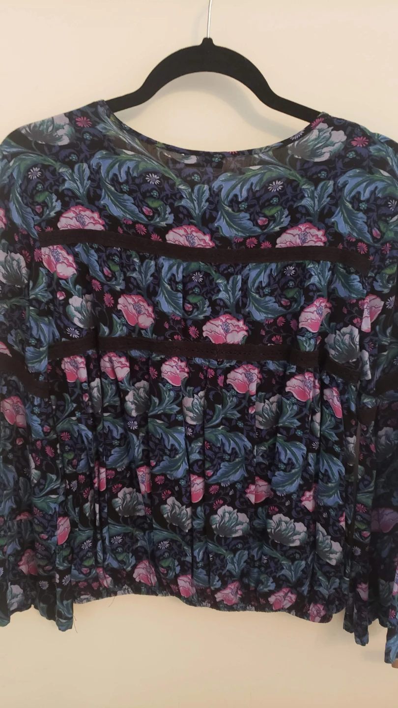 Kimchi Blue Floral Long Sleeve Top - photo 5