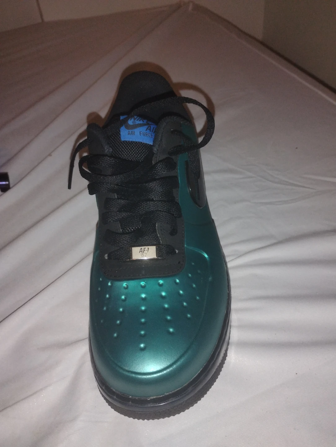 Nike Air Force 1 Sneakers Green Size 9 - photo 3