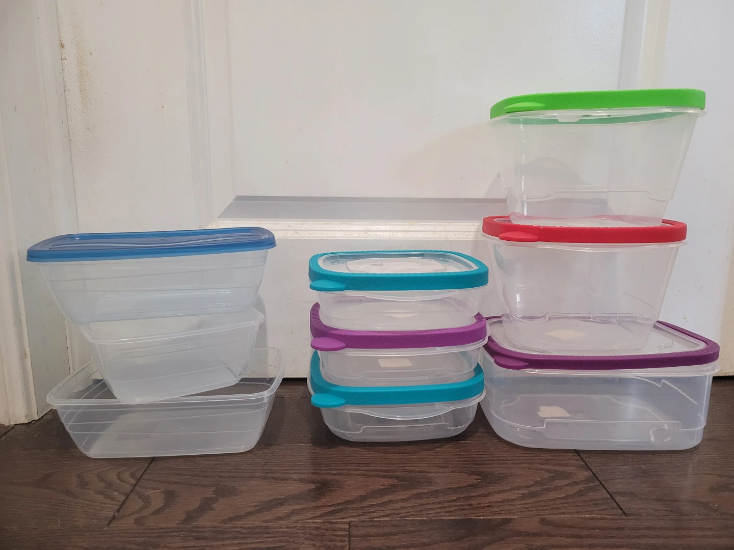 9 for $7 Plastic Food Storage Containers