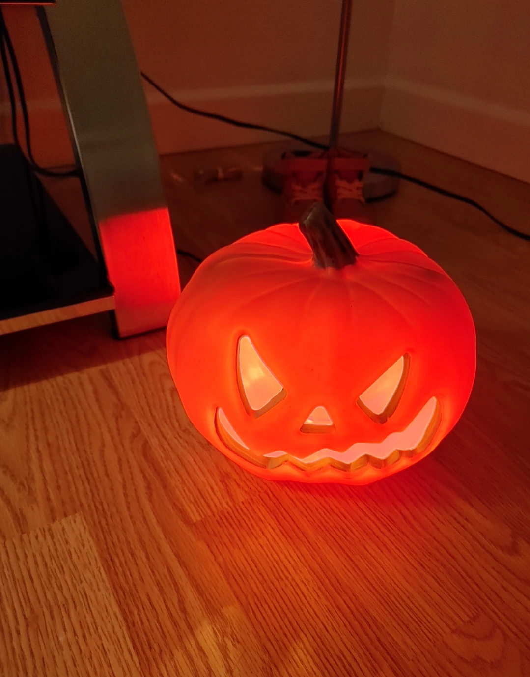 Light-up Jack-o'-lantern decoration electric lantern - photo 3