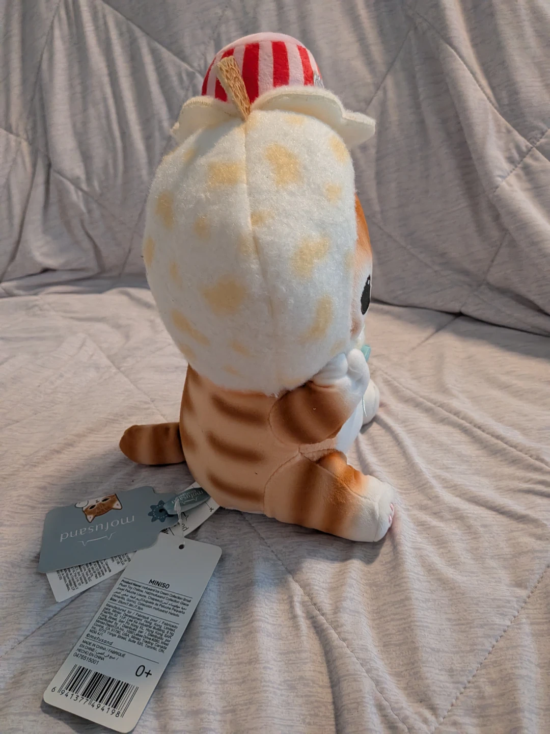 Mofusand x Miniso Ice Cream Cat Plush - photo 3