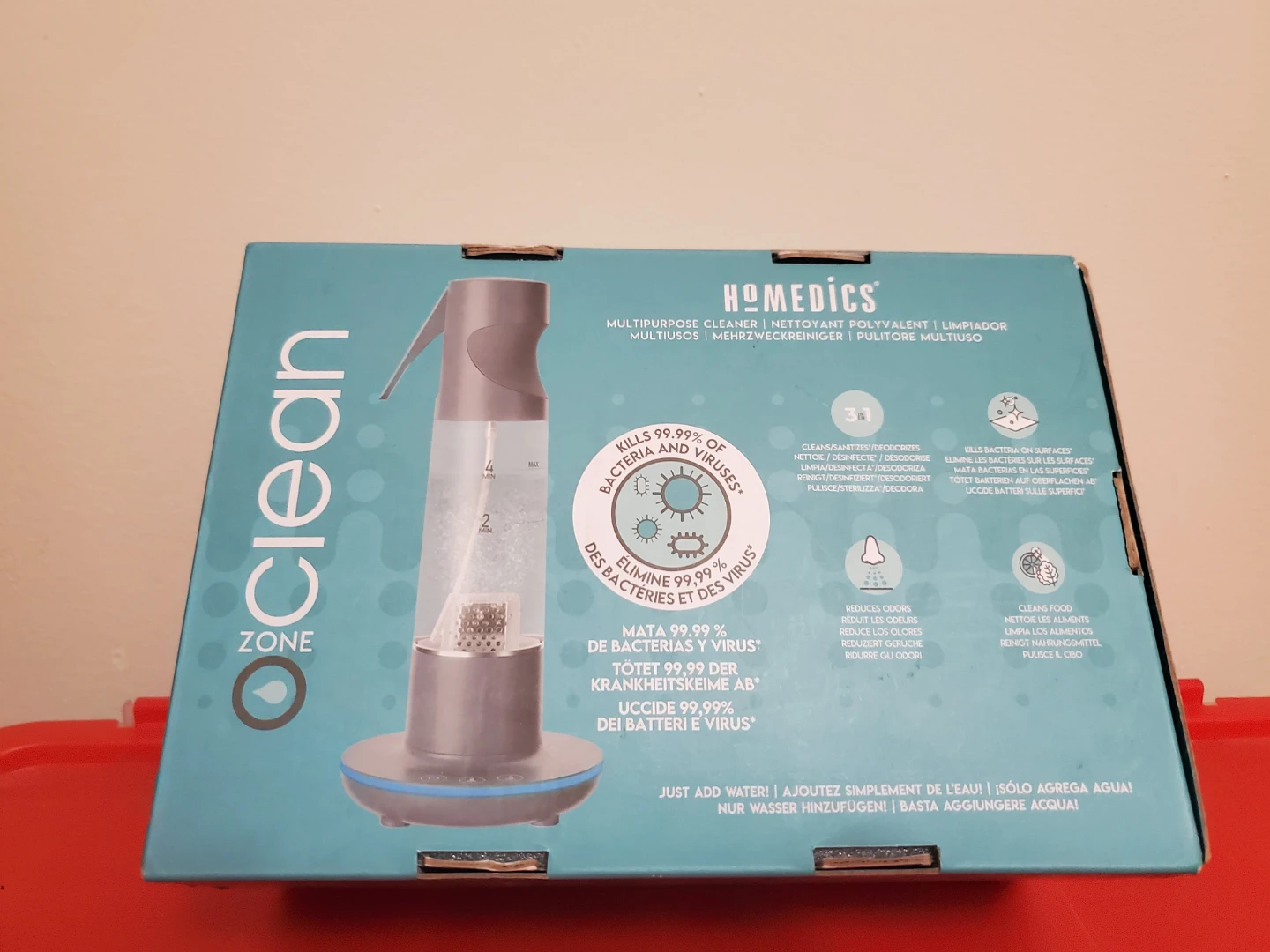 HoMedics Zone Clean Multipurpose Cleaner - photo 4
