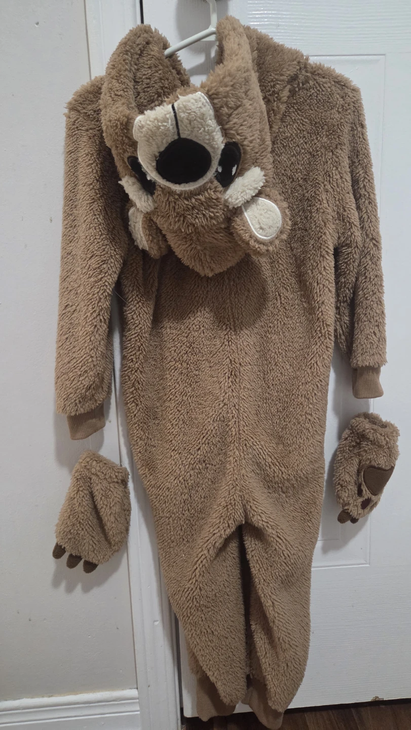Kids bear onesie costume  (3T) - photo 2