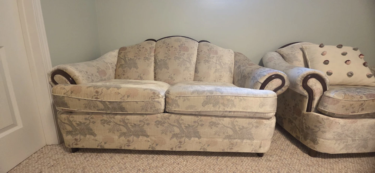 Floral sofa set - photo 5