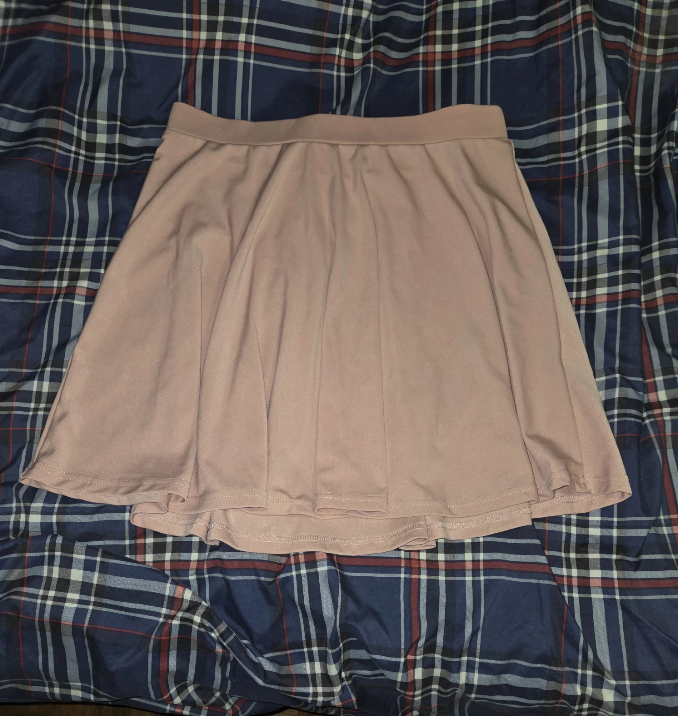 Unbranded Blush Pink Stretch Tennis Skirt in a Ladies Plus