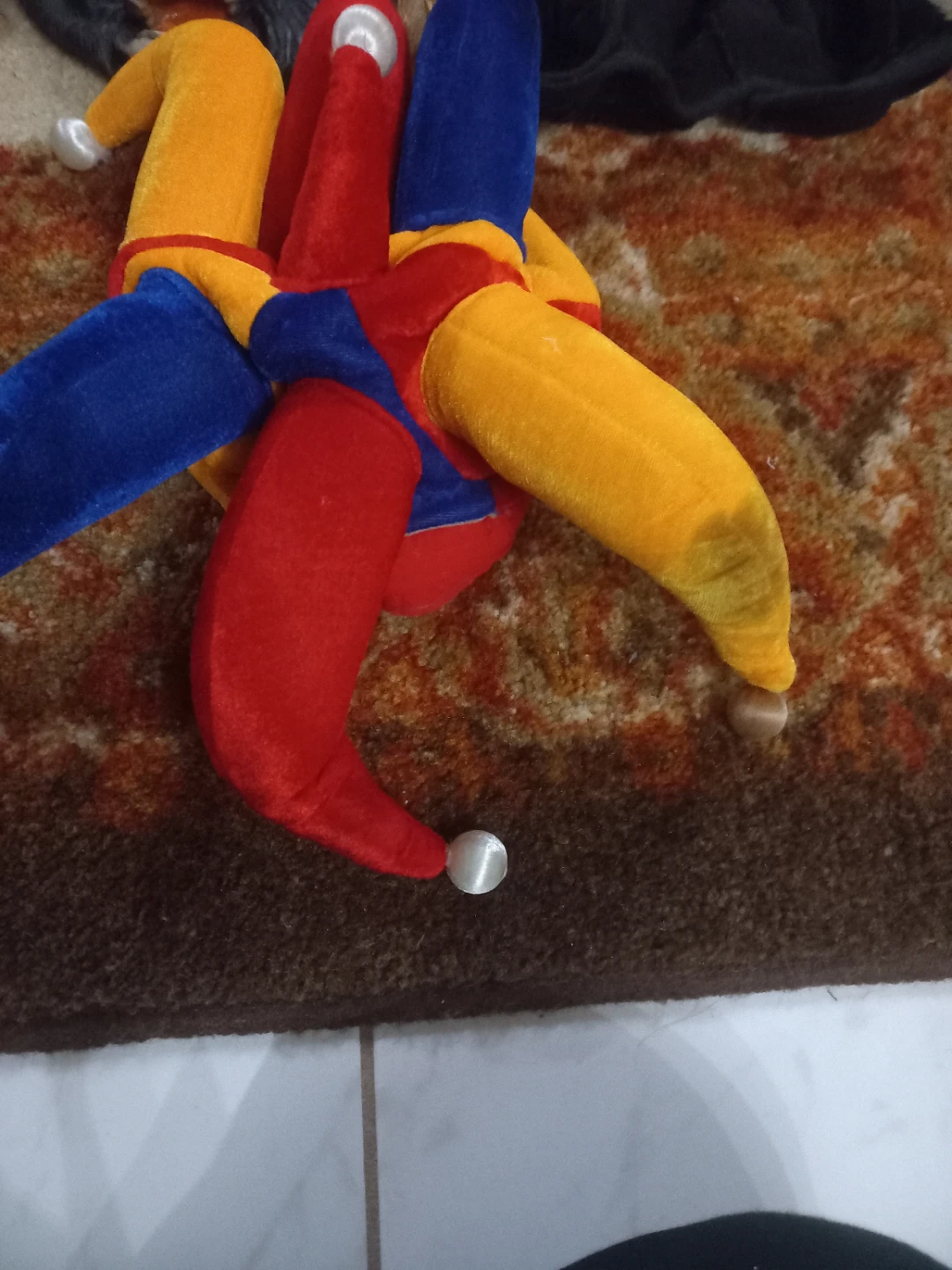 Halloween Jester Hat and Assorted Costume Masks - photo 2