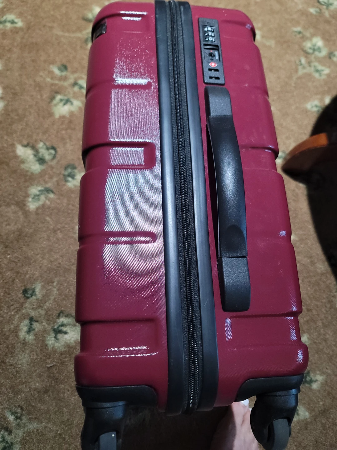 C-life Burgundy Carry-On Suitcase - photo 3
