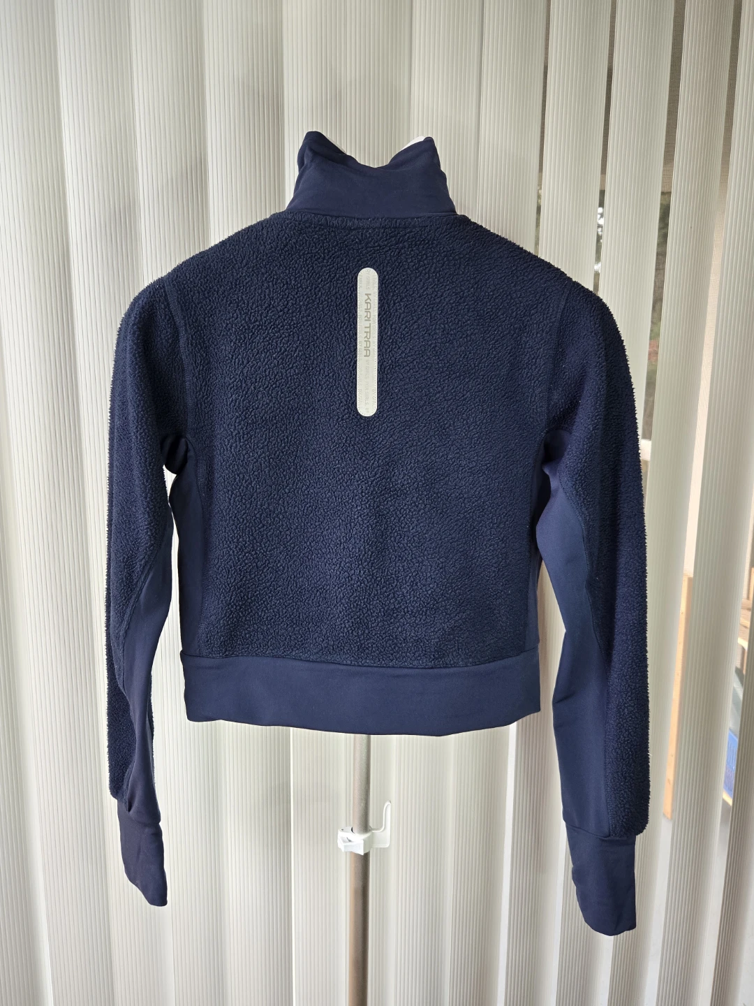 Kari Traa Sigrun Hybrid Navy Half-Zip Fleece - Size XS - photo 2