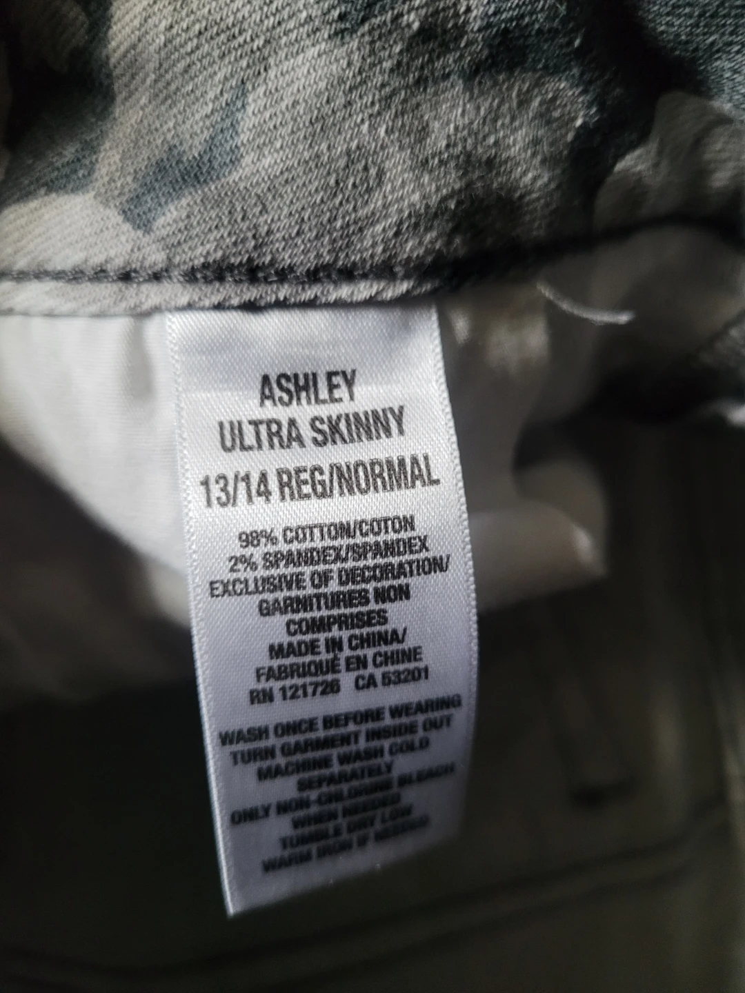 Aeropostale Ashley Ultra Skinny Floral Jeans - photo 3