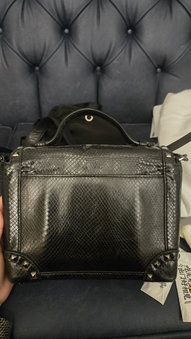 Michael Kors Black Studded Satchel - photo 3