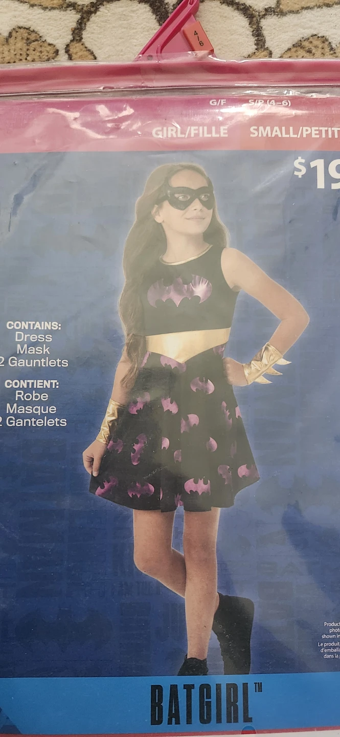 Rubies Batgirl Costume Small 4-6 - photo 2