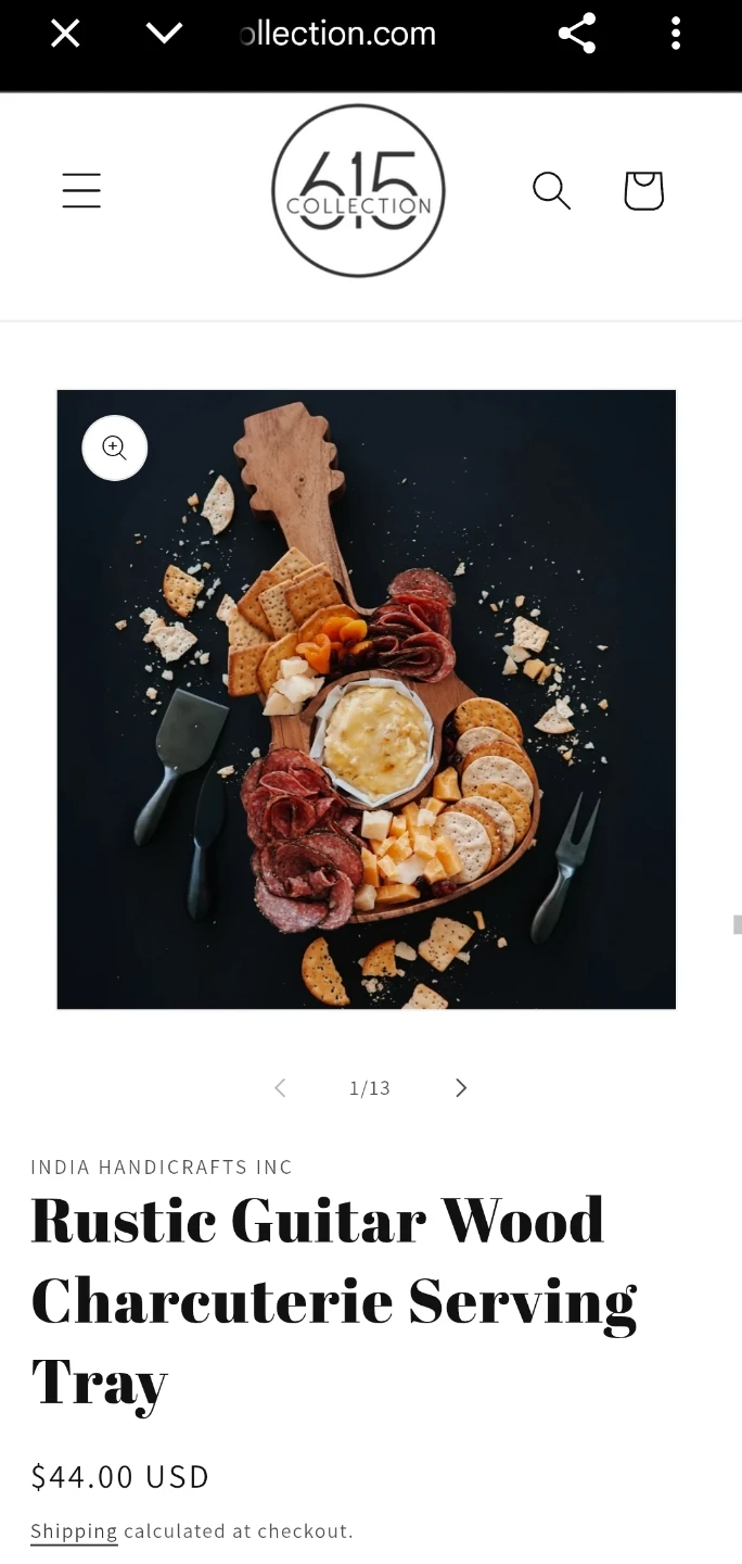 NEW! Guitar Serving Tray - photo 3