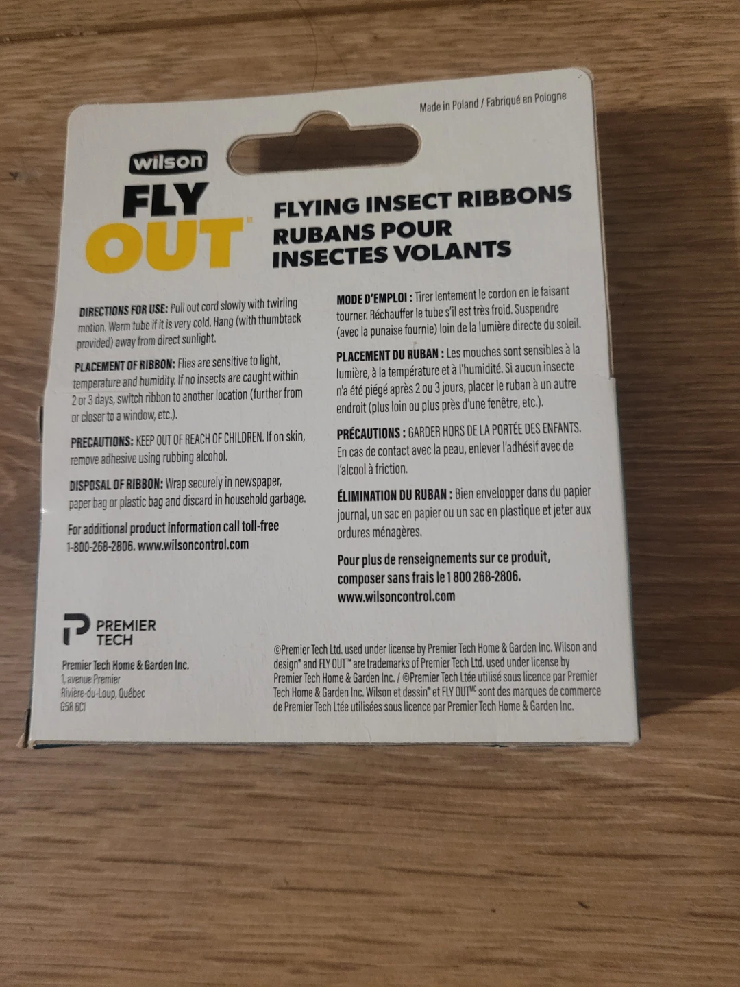 Wilson Fly Out Flying Insect Ribbons - photo 2