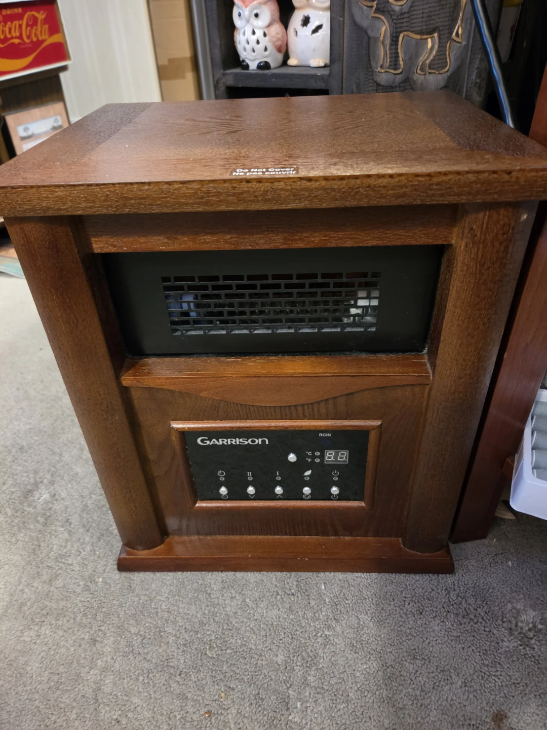 Garrison Wood Cabinet Infrared Heater