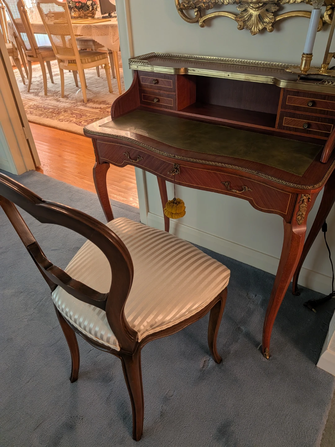 Vintage French Style Writing Desk - photo 2