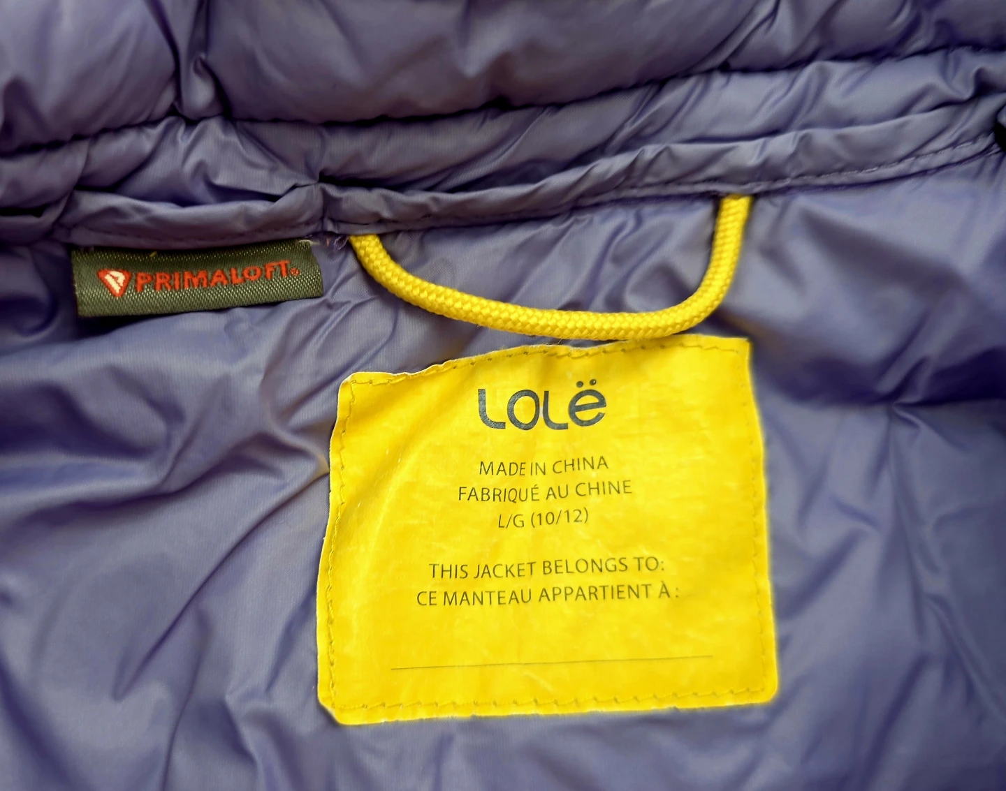 Lole Packable Down Jacket - Size L (10/12) - photo 3