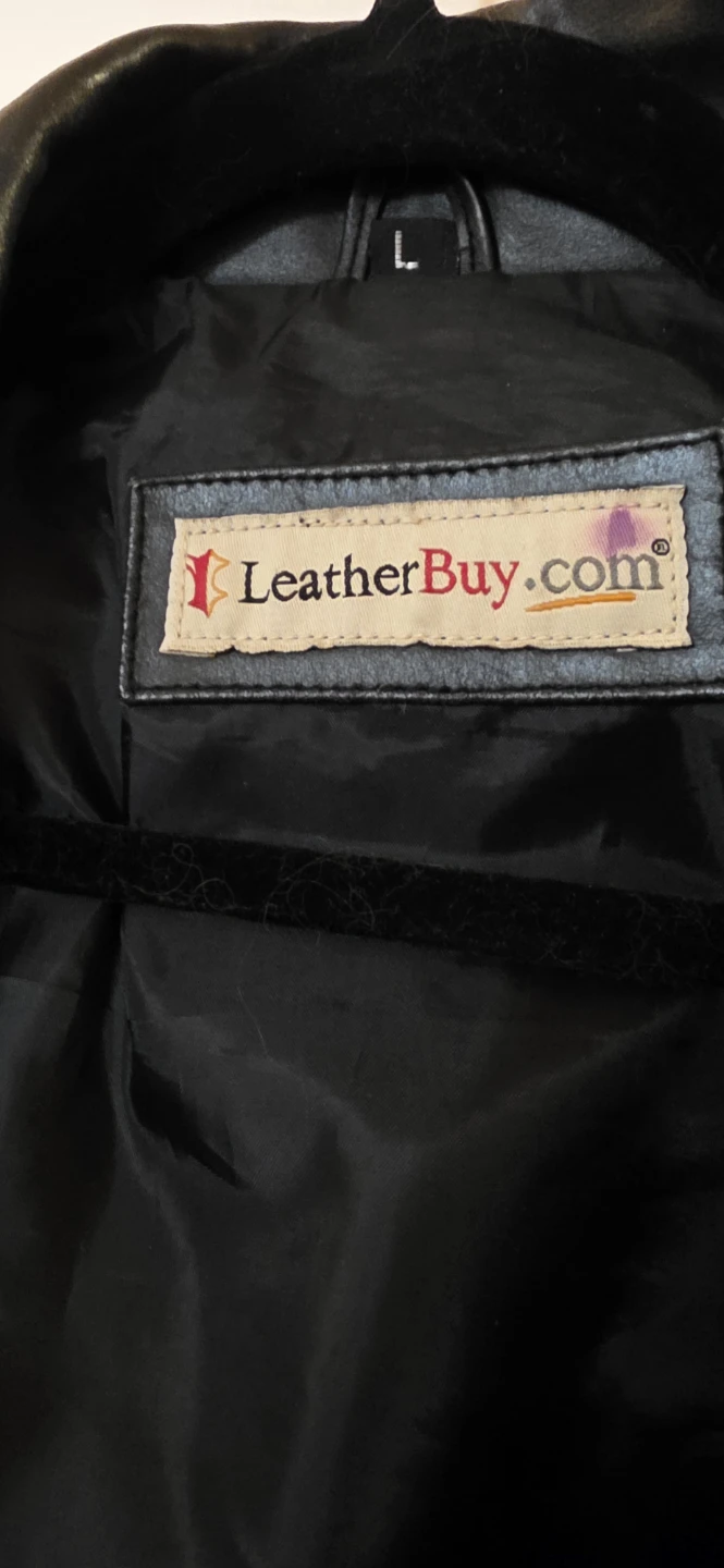 LeatherBuy.com Black Leather Jacket Size Large - photo 3