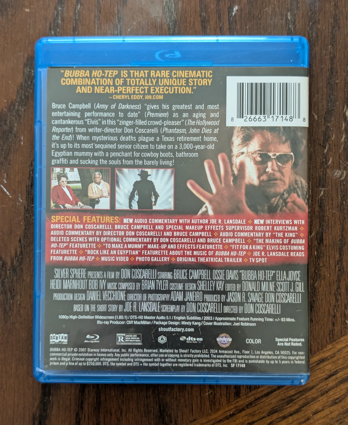 Bubba Ho-Tep Collector's Edition Blu-ray (Scream Factory) - photo 3