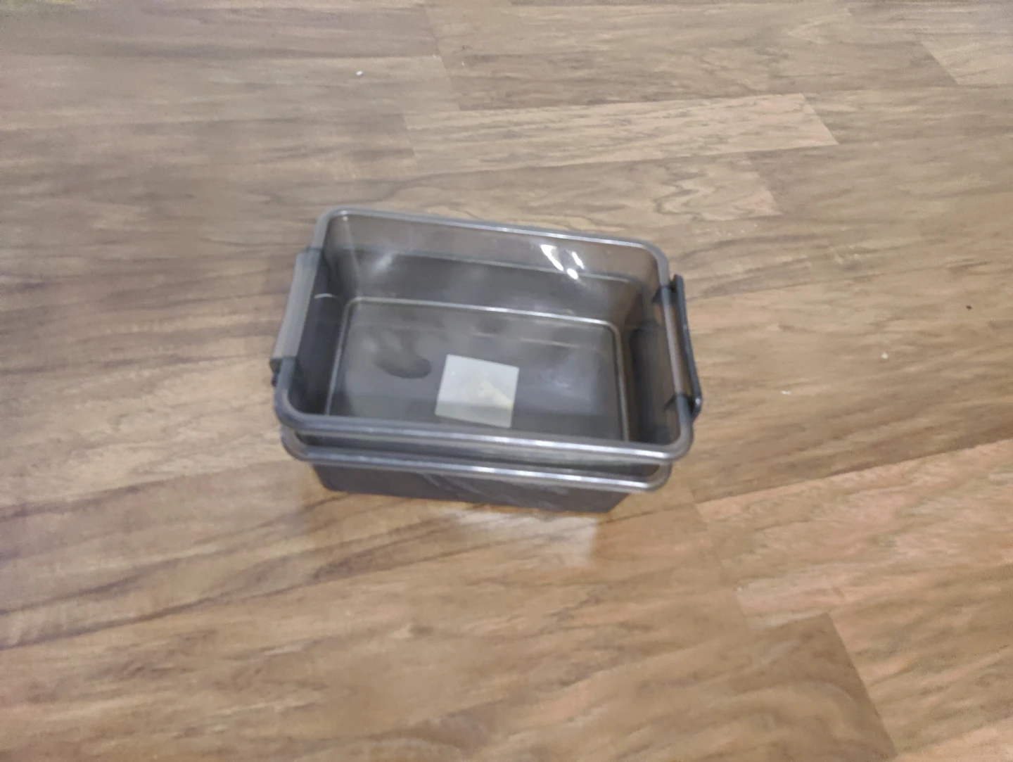 Set of assorted plastic storage bins - photo 4