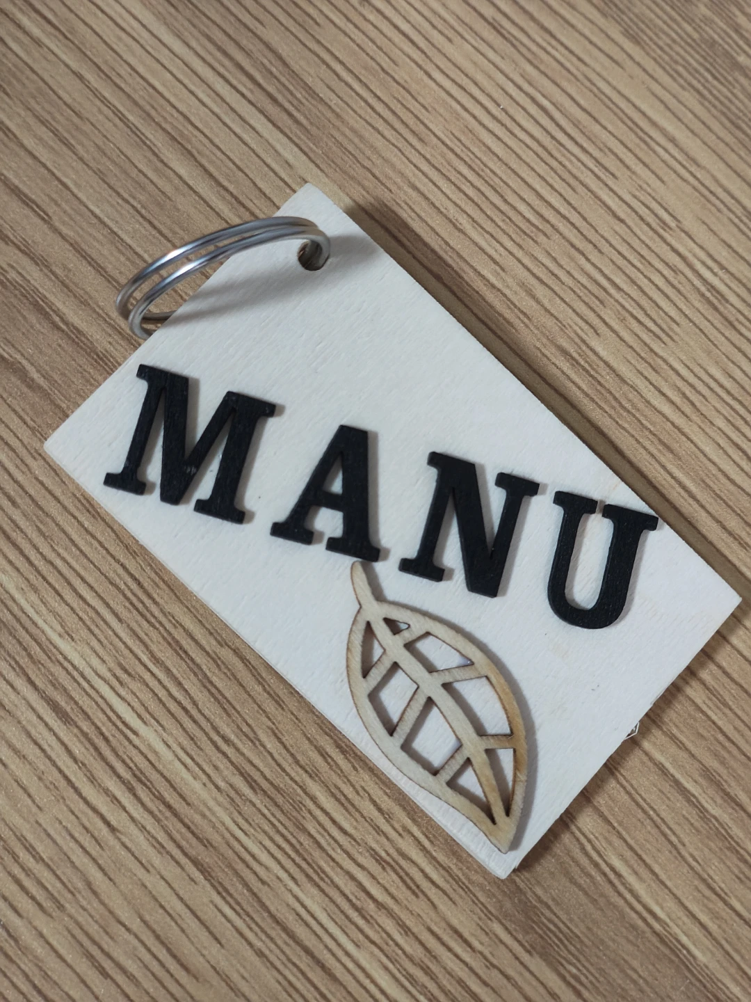 Customised Wooden Keyring