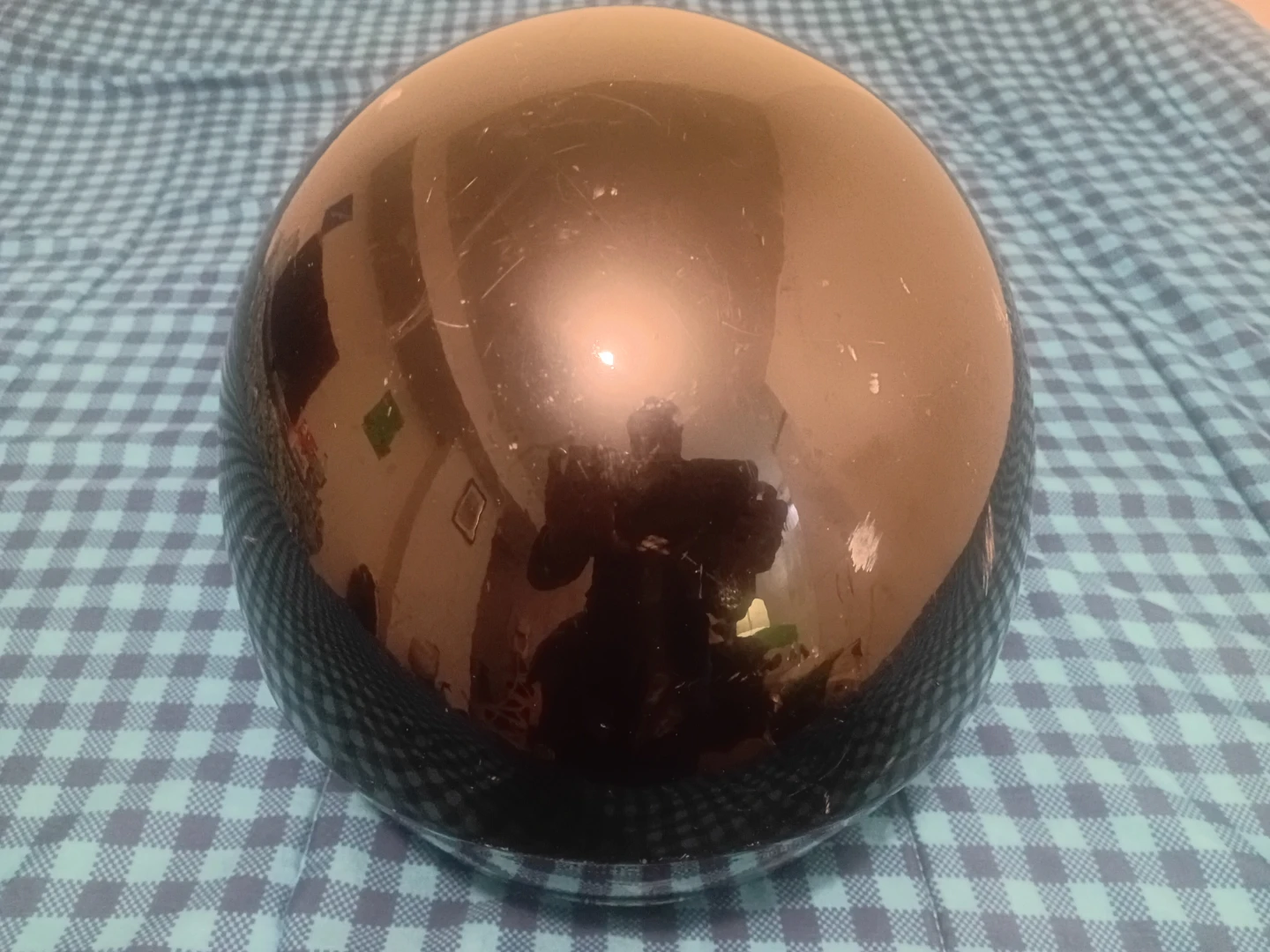 Black full-face motorcycle helmet - photo 5