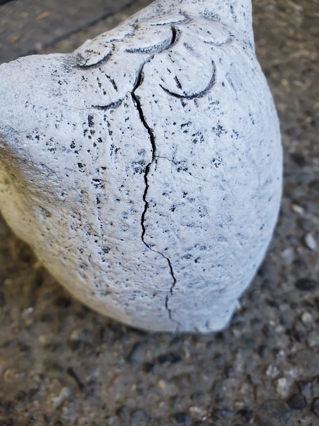 3 Cement Owl Garden Ornament - photo 2
