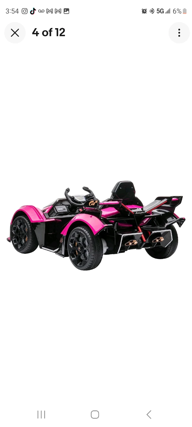 Lamborghini V12 Vision GT Ride-On Car - photo 2