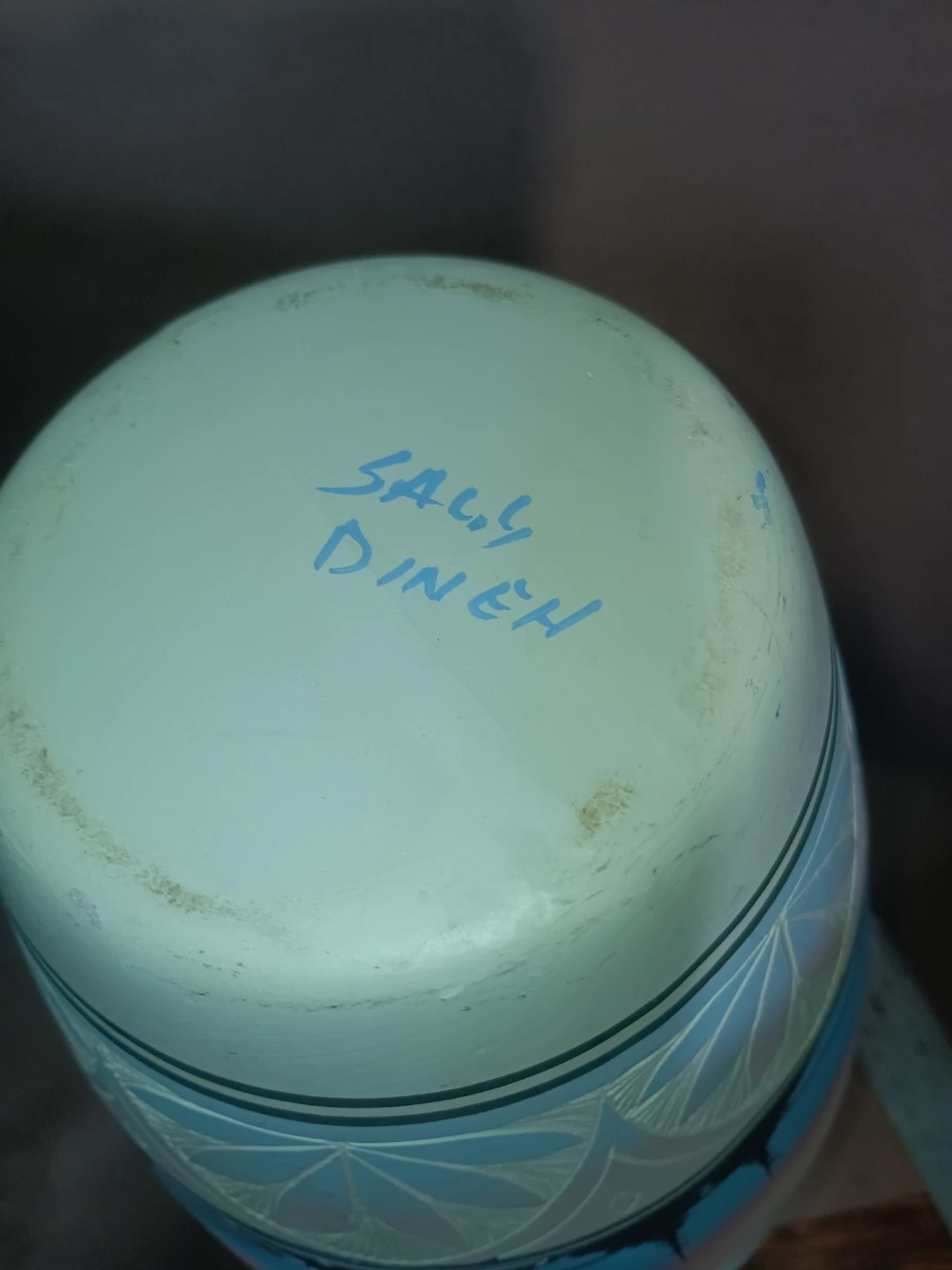 Sally Dineh Hand-Painted Decorative Vase - photo 2