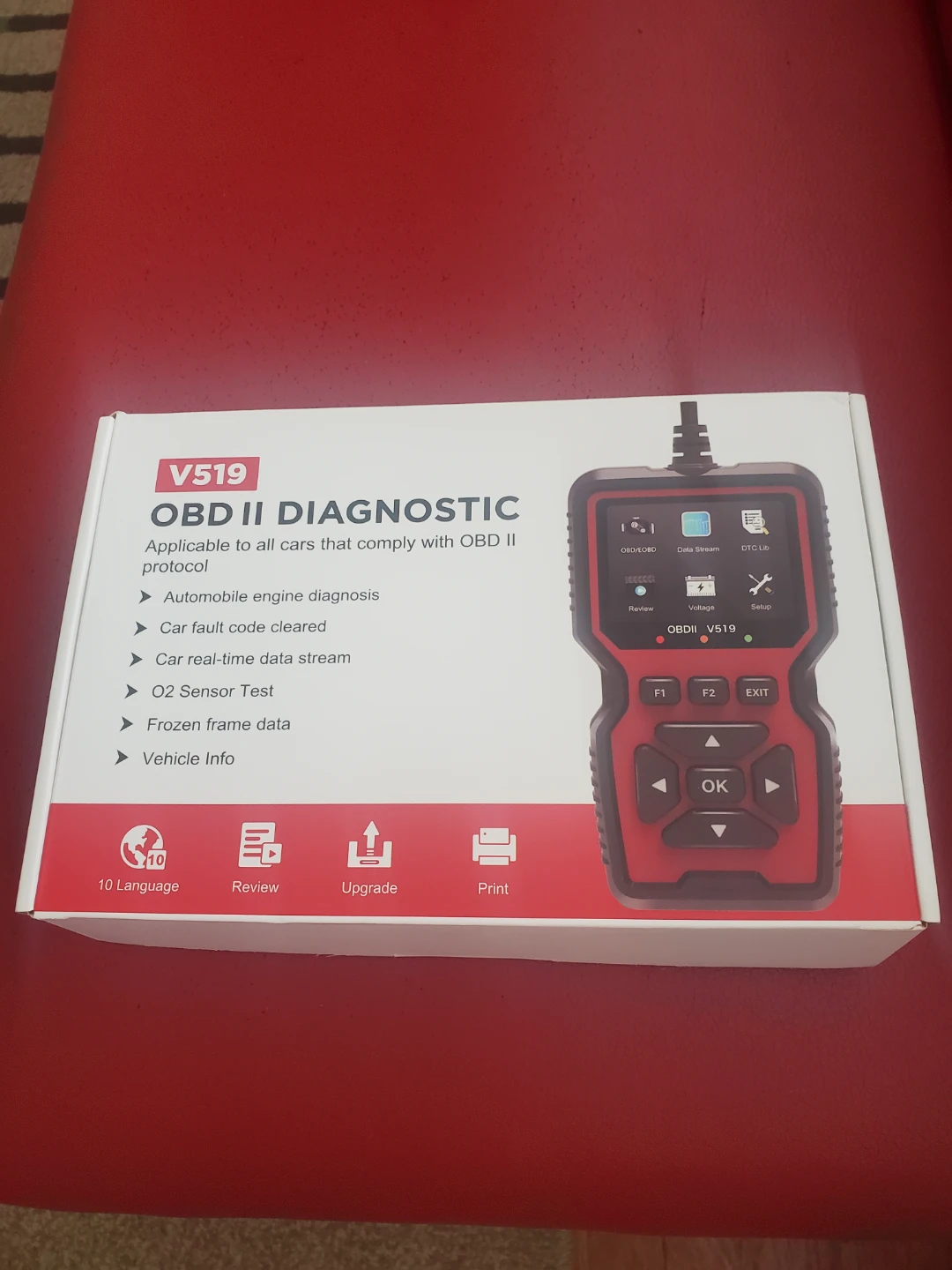 V519 OBD II Diagnostic Scanner