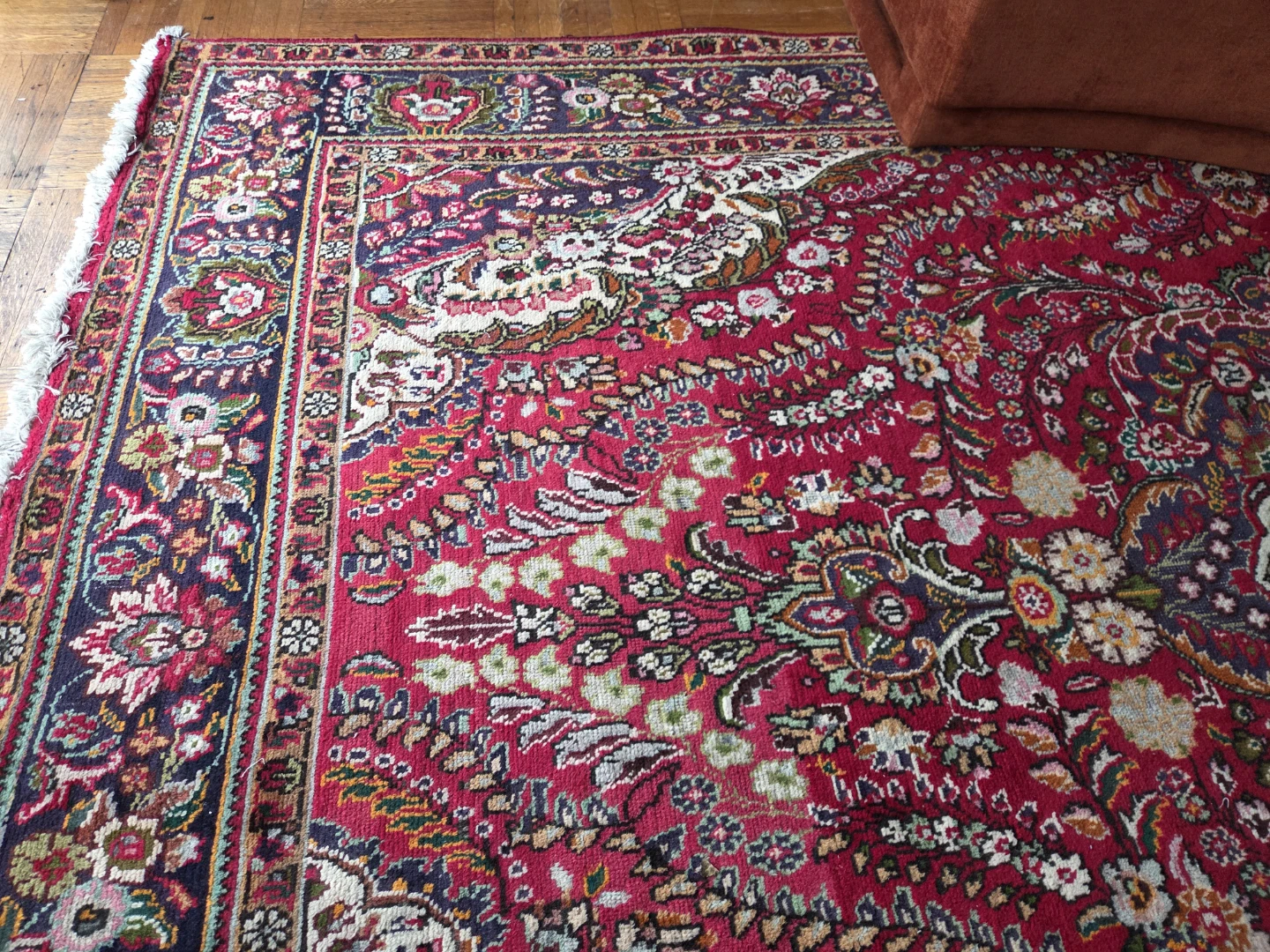 Vintage Genuine Persian Hand Knotted Wool Premium Area Rug - photo 4