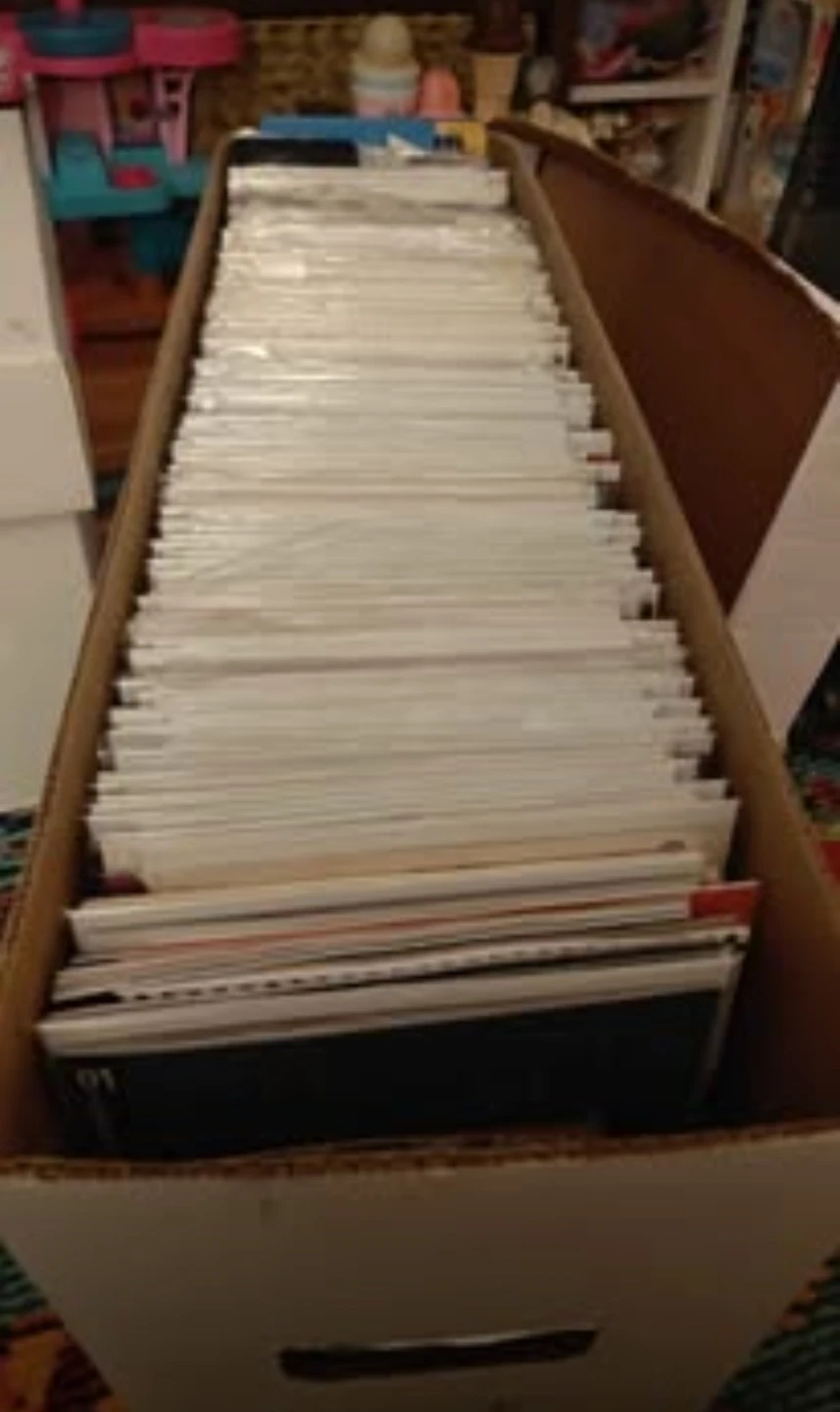 Large Box of Assorted Comic Books